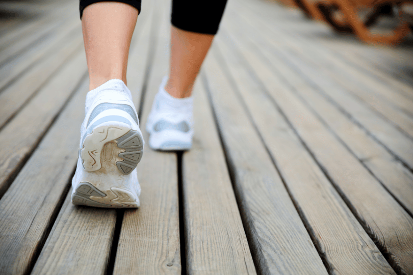 Is it OK to wear running Shoes for fitness walking?